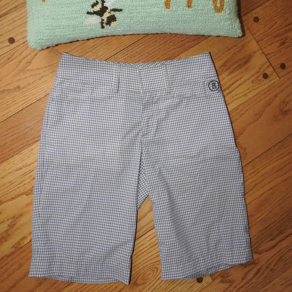 Bogner Purple Gray Shorts Sz 6 - Picture 1 of 6